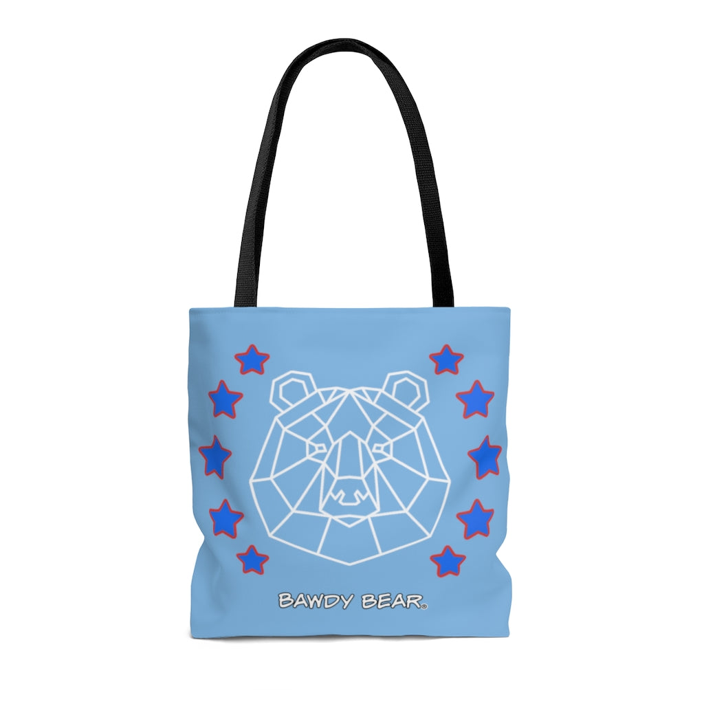 Bear Star / AOP Tote Bag