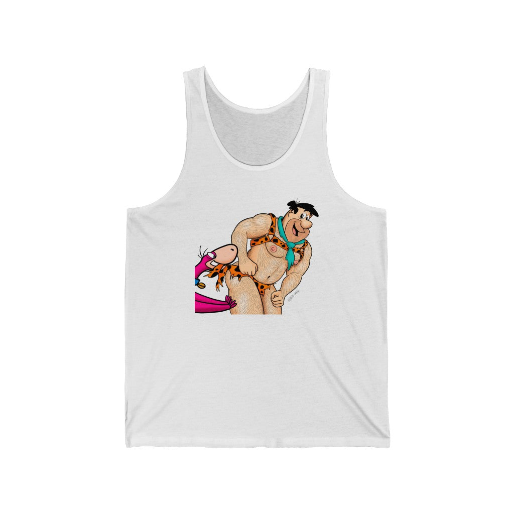 Fred & Dino / Unisex Jersey Tank