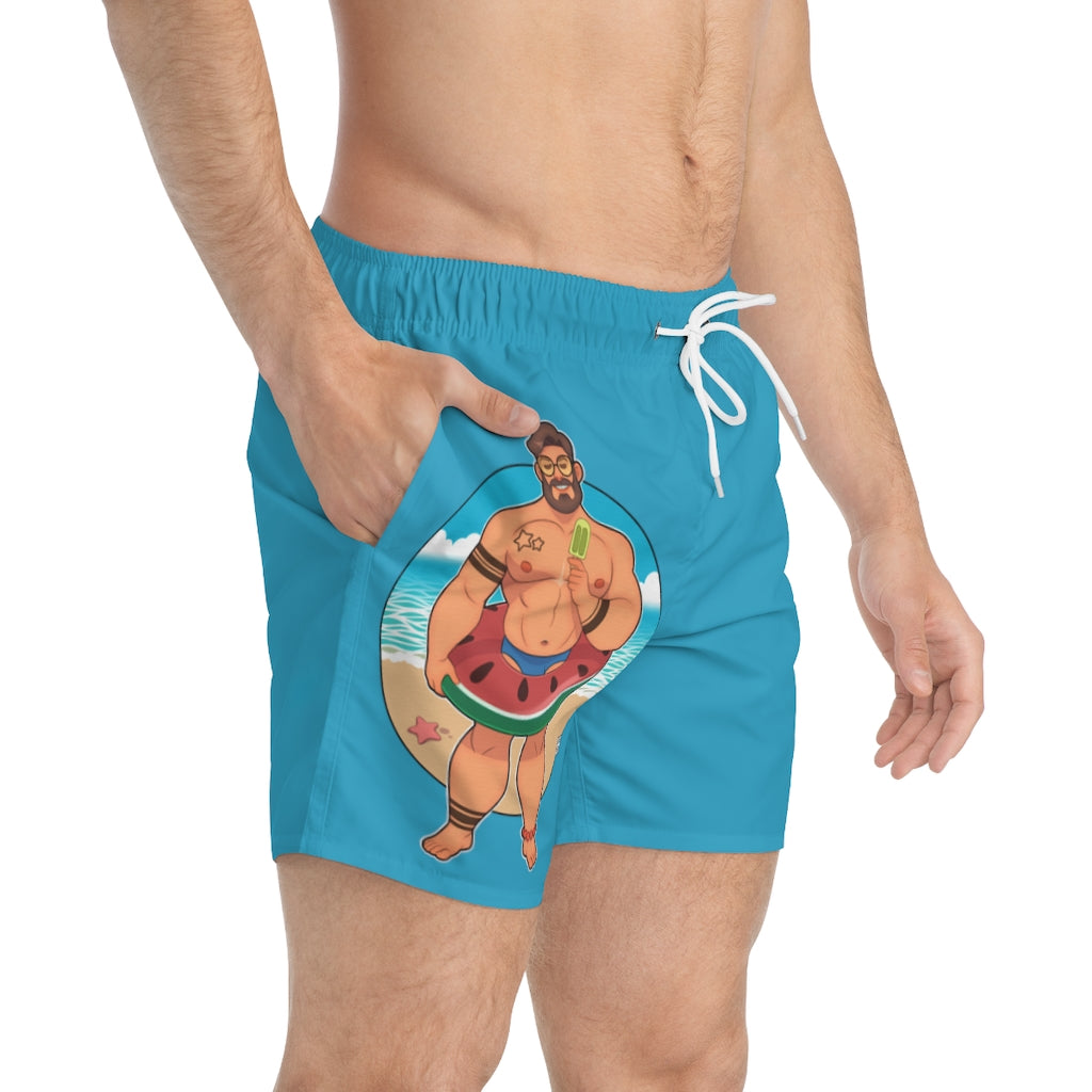 Bawdy Bear Ice Pop /  Swim Trunks