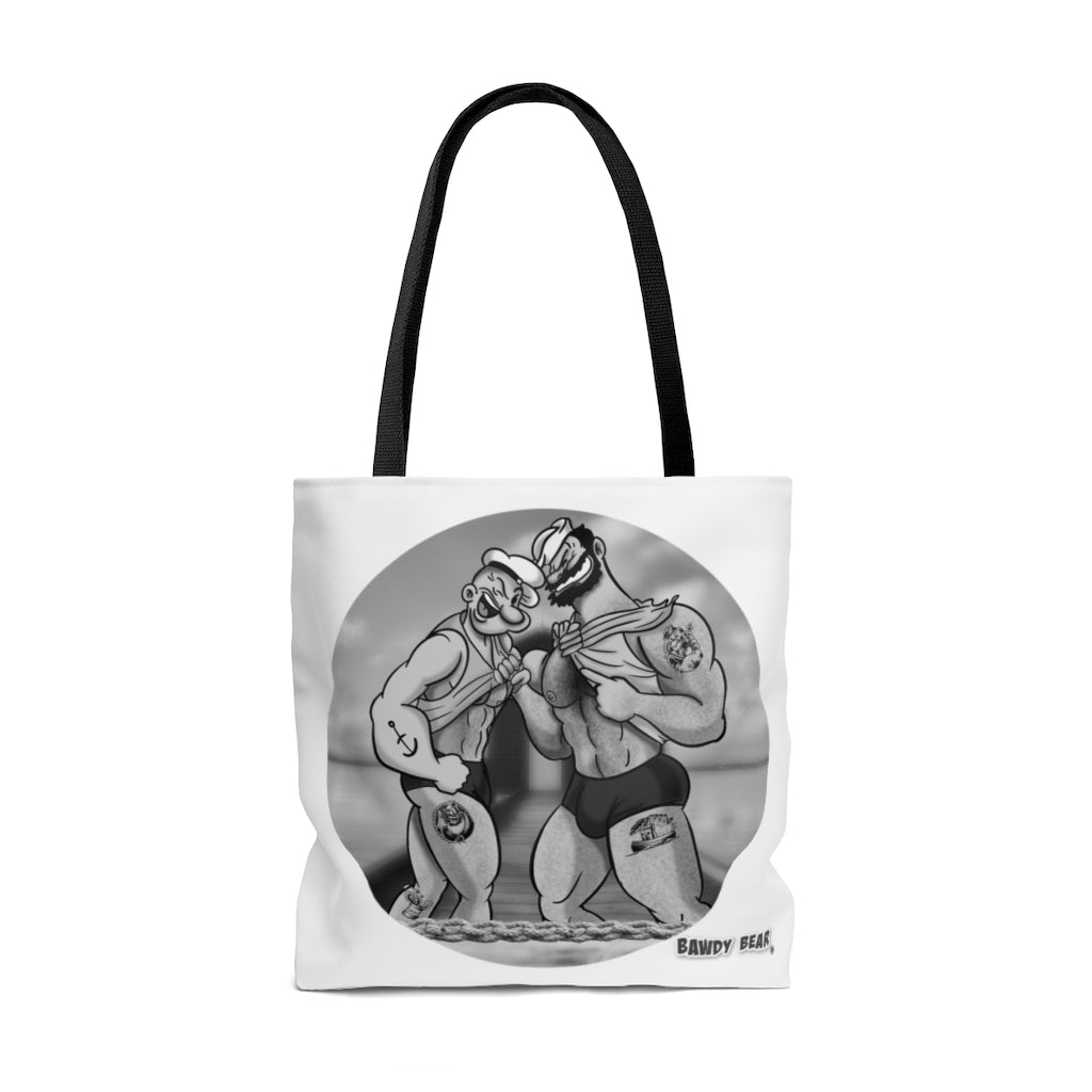 Bluto Loves Popeye / AOP Tote Bag