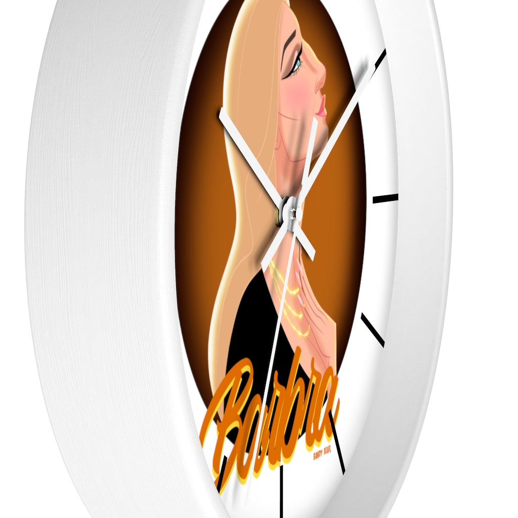Pop Icon Series "Barbra" / Wall clock