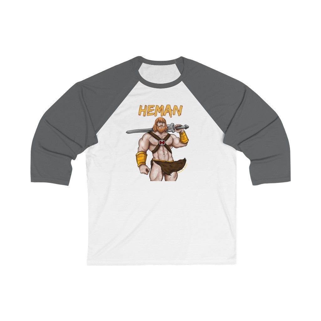 HEBEAR / Unisex 3\4 Sleeve Baseball Tee