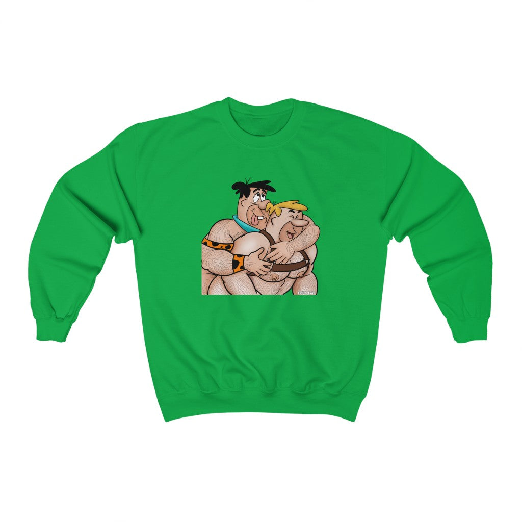 Fred & Barney Hug / Unisex Heavy Blend™ Crewneck Sweatshirt