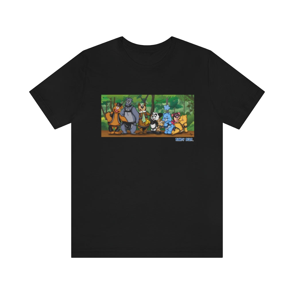 Iconic Bear Orgy / Unisex Jersey Short Sleeve Tee
