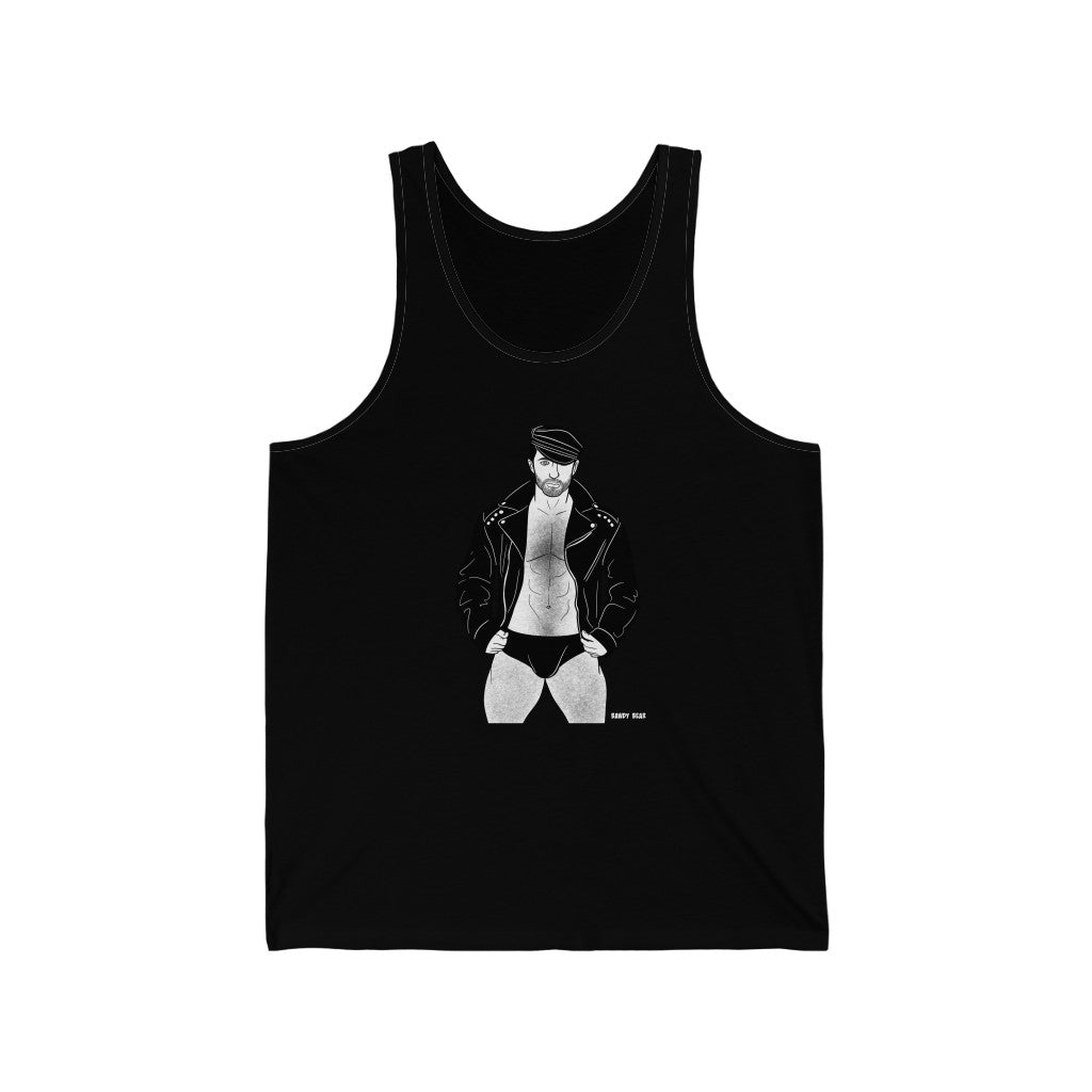 Lthr Man 2 Full Body / Unisex Jersey Tank