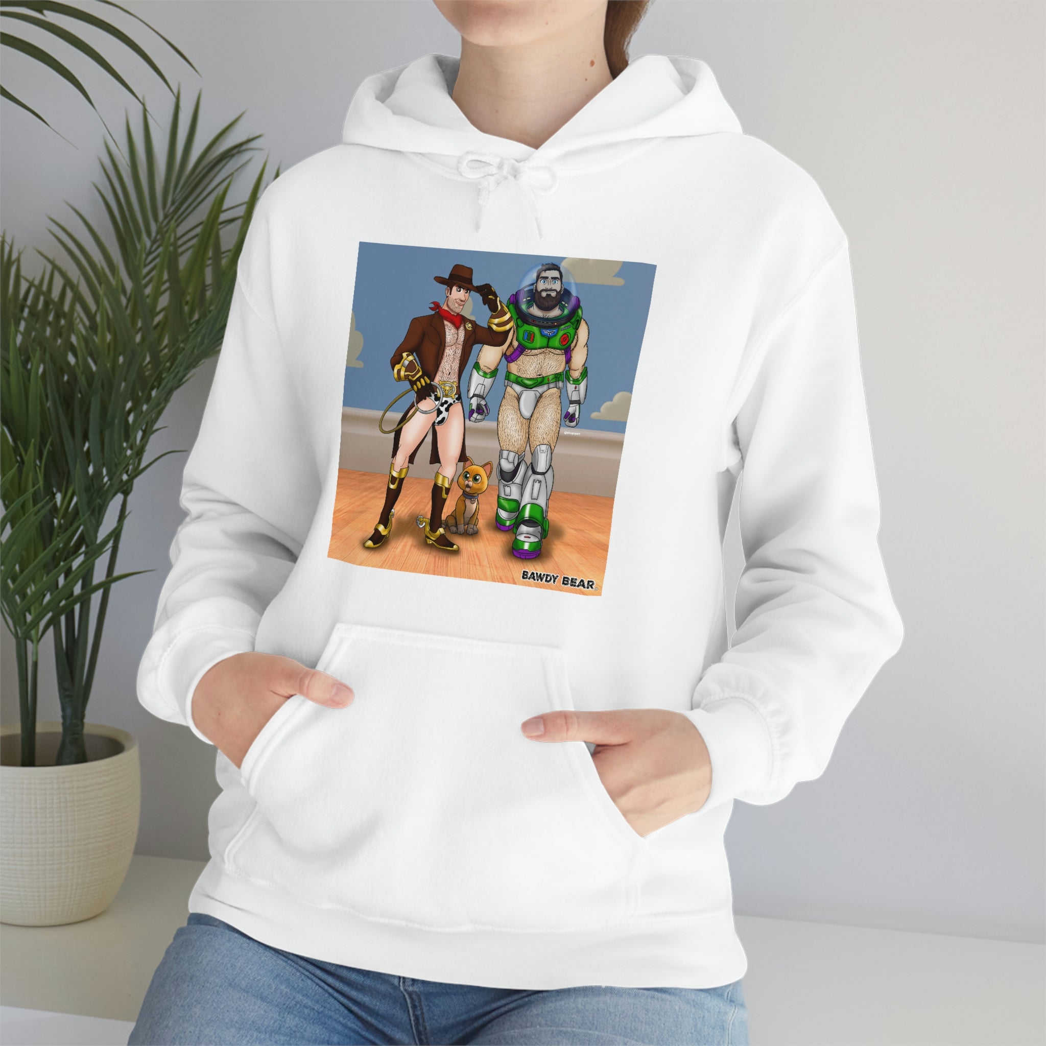Toy Naughty #1 / Unisex Heavy Blend™ Hooded Sweatshirt