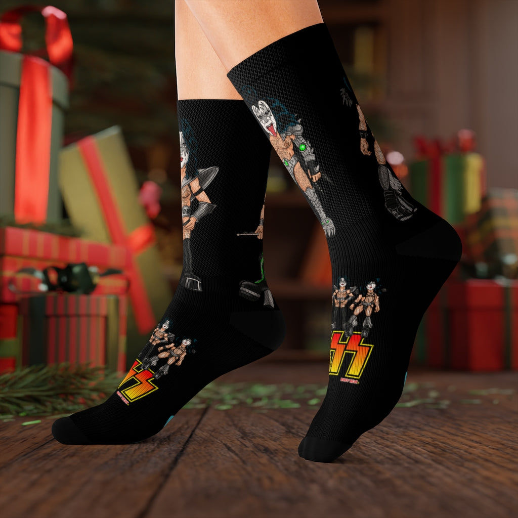 Bear Kiss / Sublimation Socks