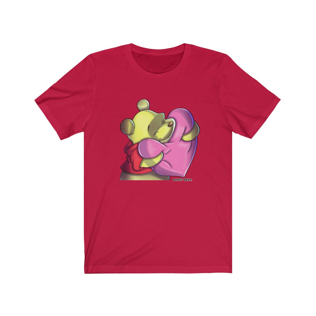 Pooh Heart Hug / Unisex Jersey Short Sleeve Tee