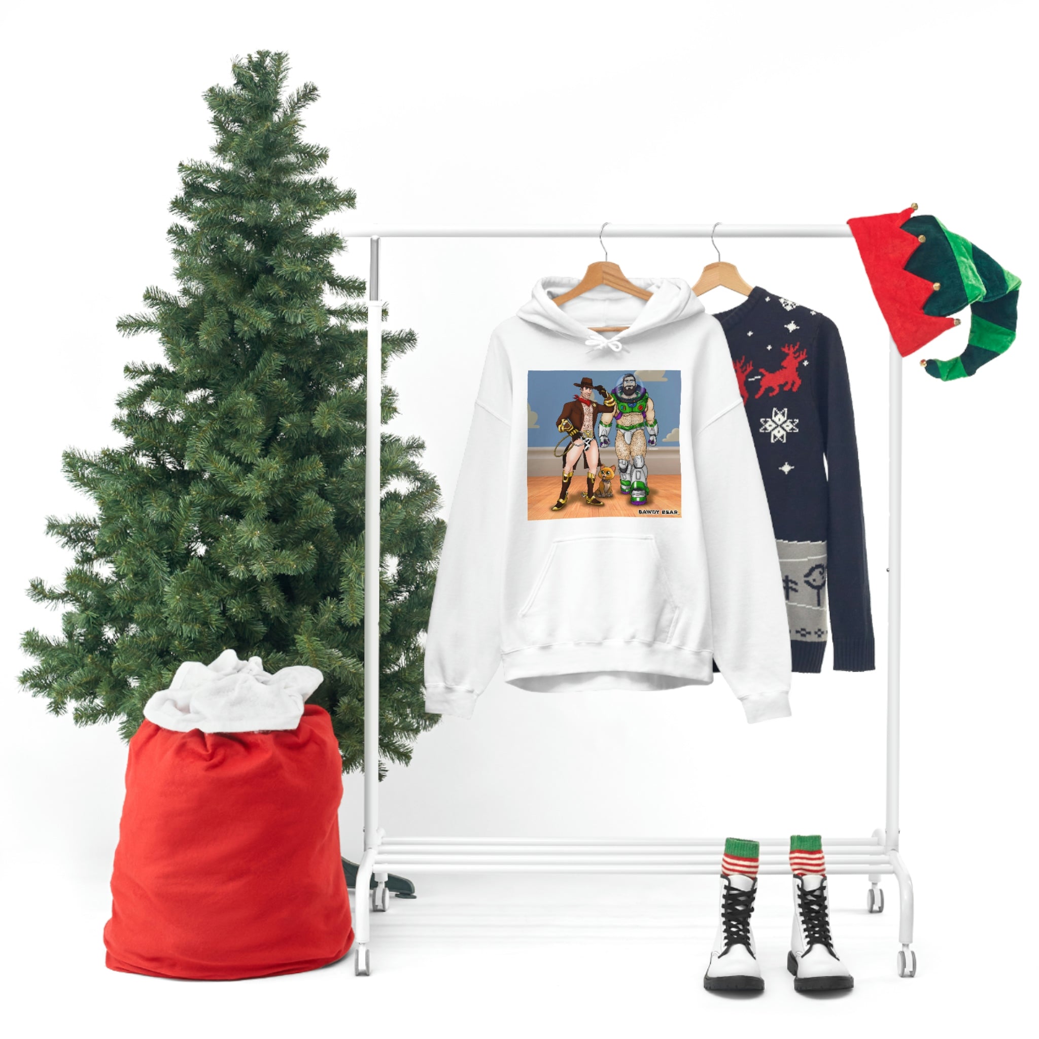 Toy Naughty #1 / Unisex Heavy Blend™ Hooded Sweatshirt