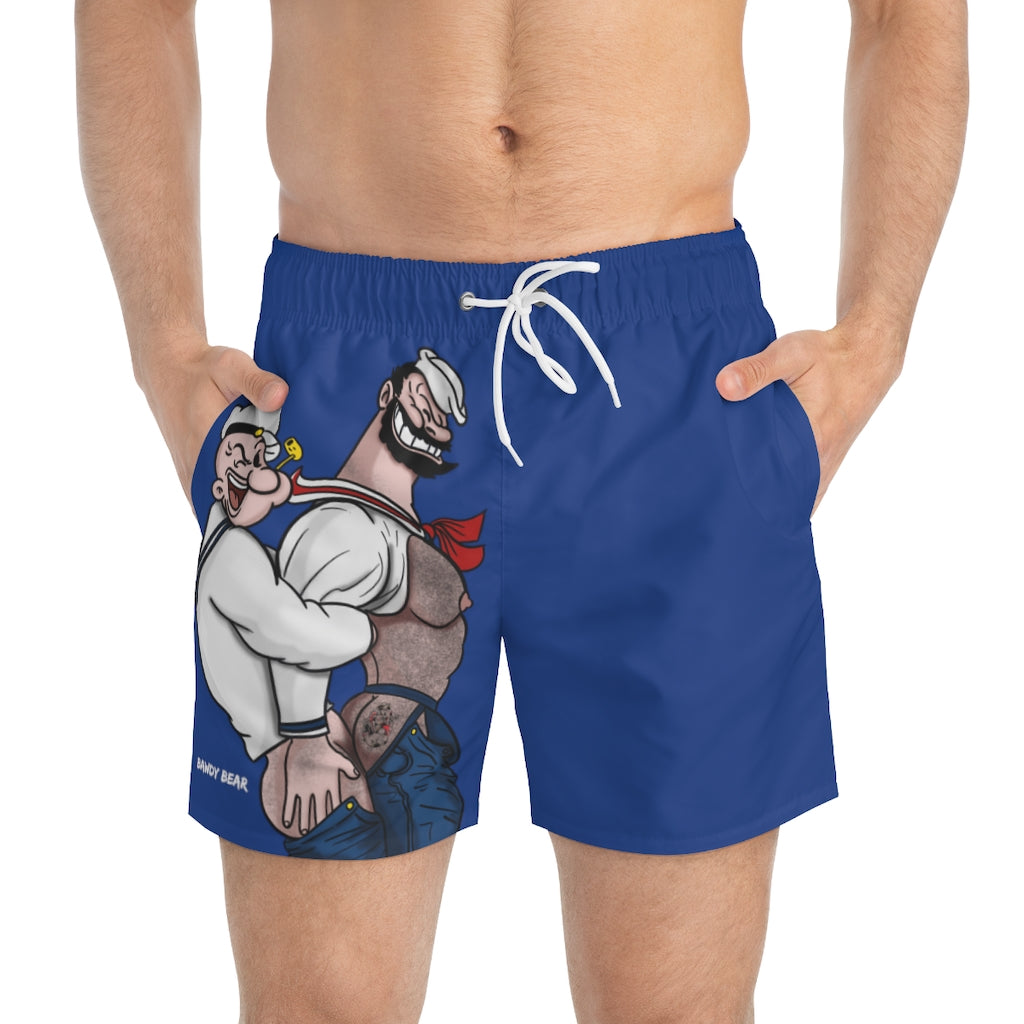 Popeye Loves Bluto / Swim Trunks