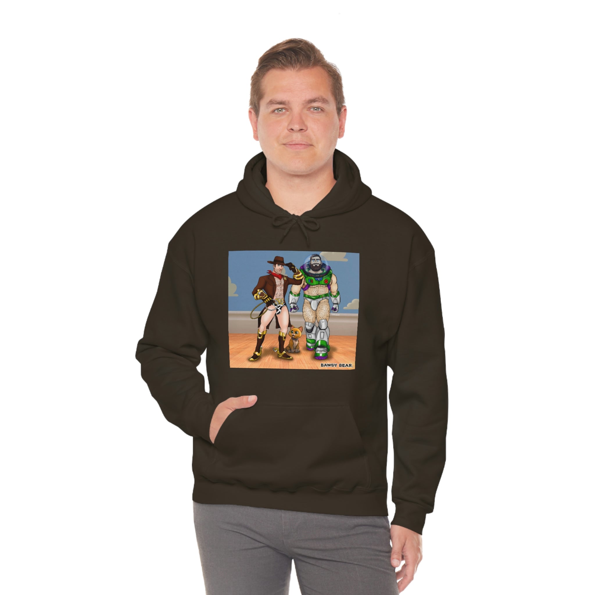Toy Naughty #1 / Unisex Heavy Blend™ Hooded Sweatshirt
