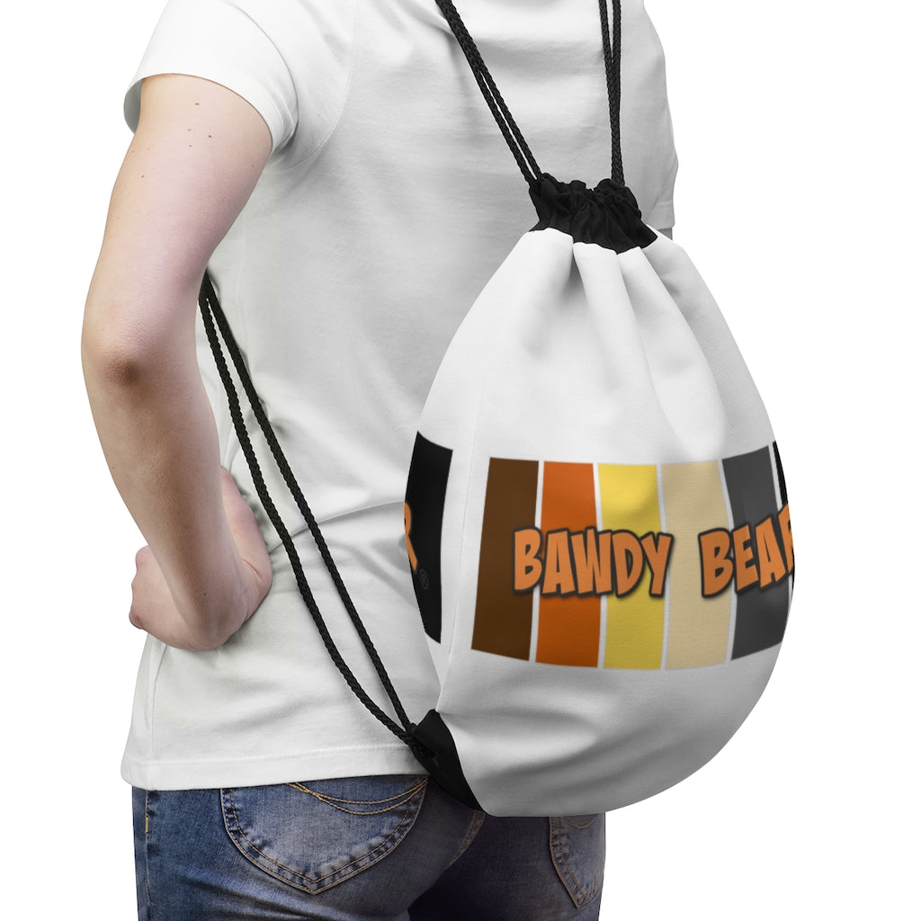 Bawdy Bear Pride / Drawstring Bag
