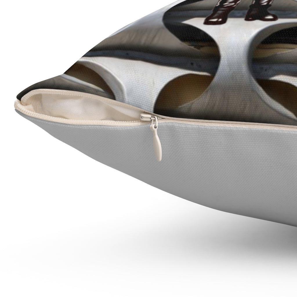 D&G The Original Bawdy Bears #4 / Spun Polyester Square Pillow