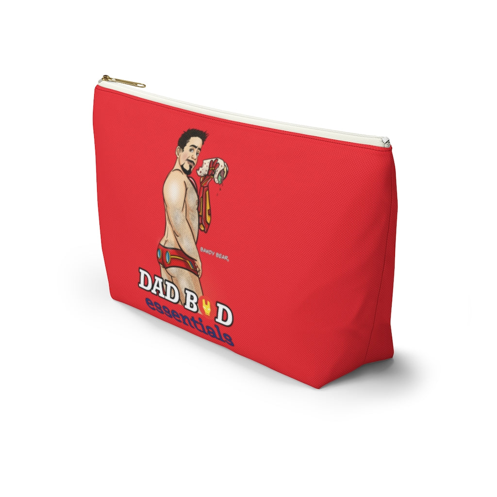 Dad Series "Ironman" / Accessory Pouch w T-bottom