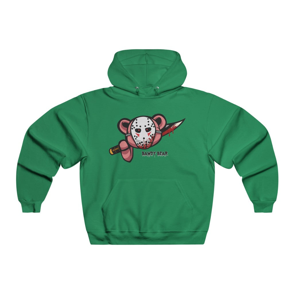 Spooky Bear Series "Jason Bear" / Men's NUBLEND® Hooded Sweatshirt