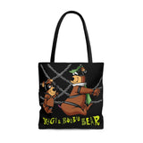 Yogi & Boo Boo / AOP Tote Bag