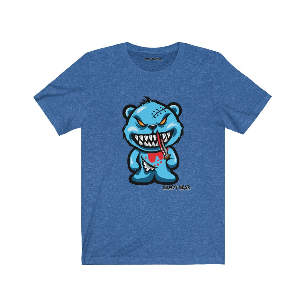 Spooky Bear Series "Chuckie Bear" / Unisex Jersey Short Sleeve Tee