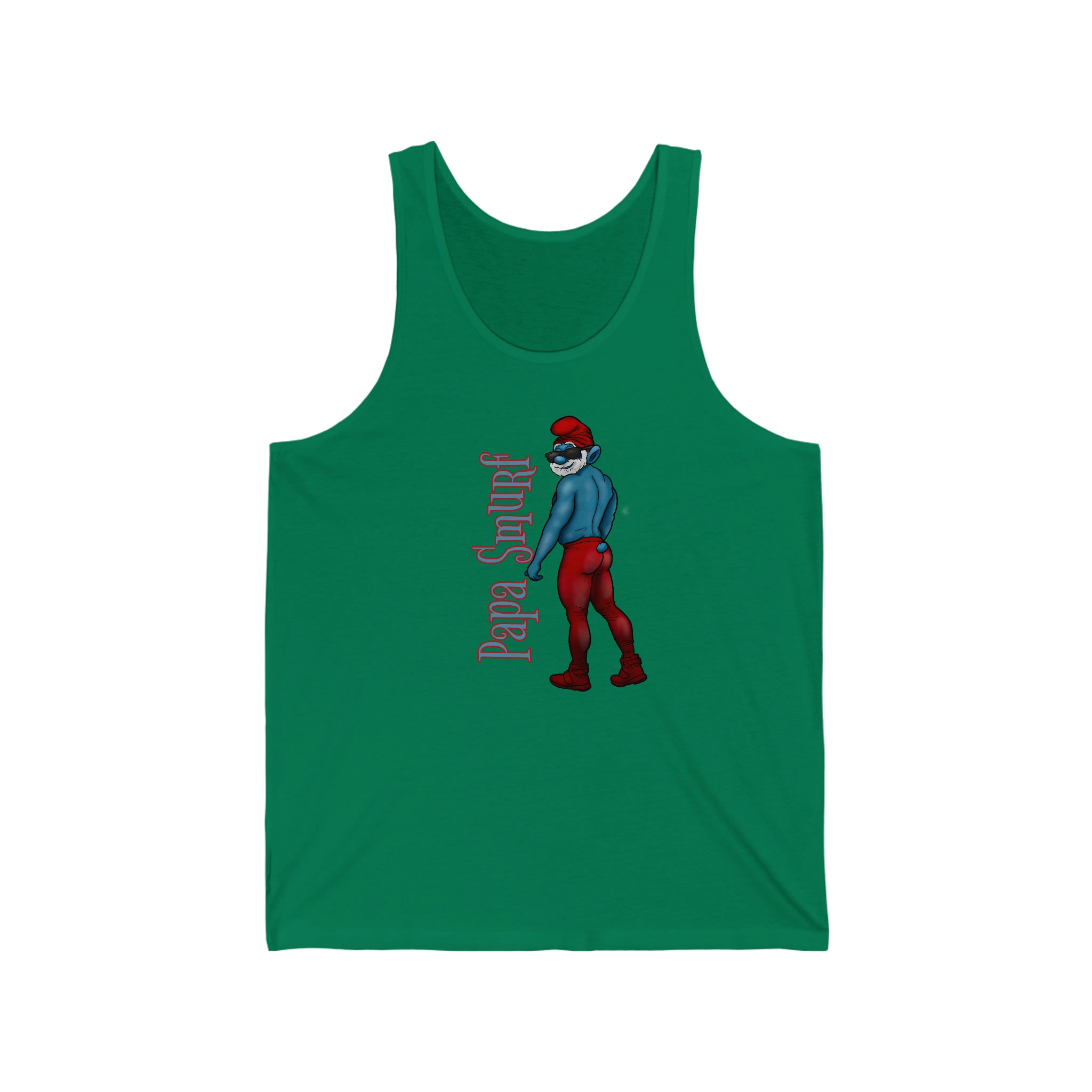 Papa Smurf / Unisex Jersey Tank