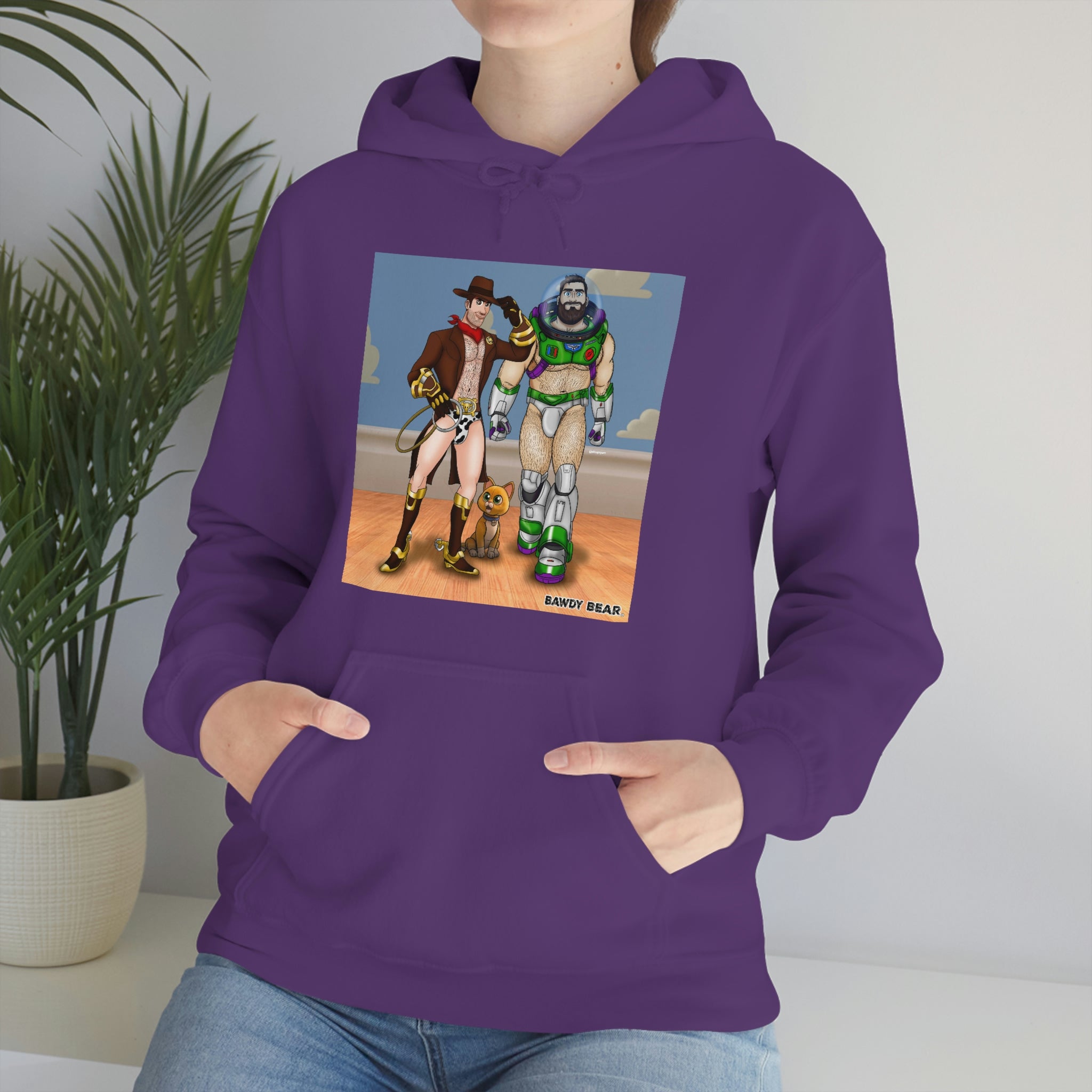 Toy Naughty #1 / Unisex Heavy Blend™ Hooded Sweatshirt