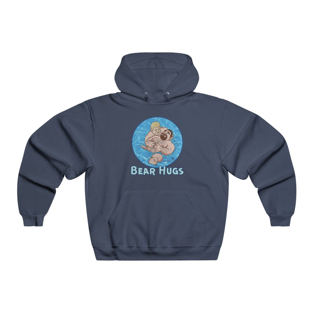 Bear Hugs 3 / Men's NUBLEND® Hooded Sweatshirt