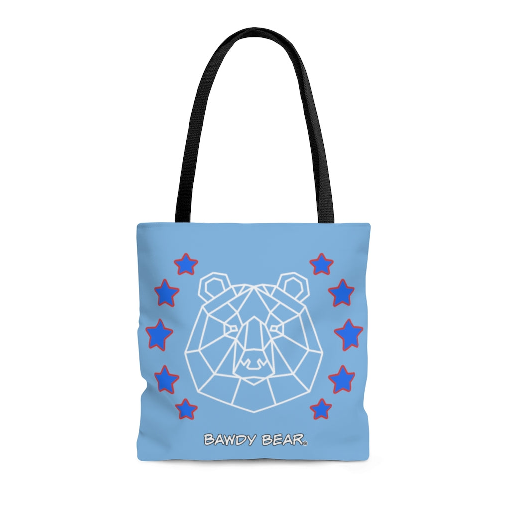 Bear Star / AOP Tote Bag