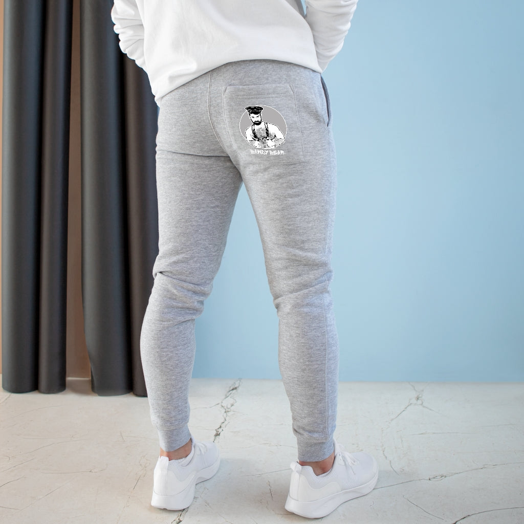 Leather Man #6 / Premium Fleece Joggers