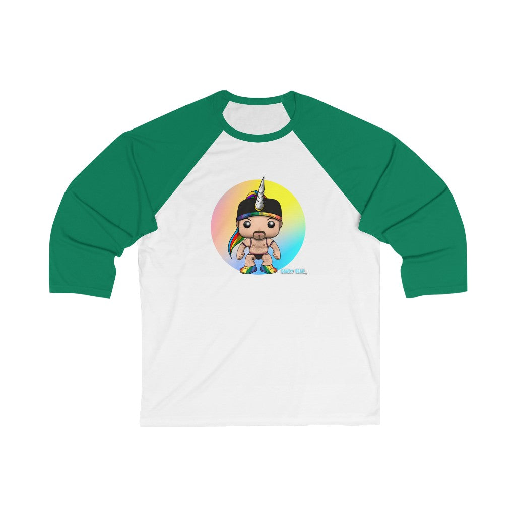 Funko Series "Uni-Bear" / Unisex 3/4 Sleeve Baseball Tee