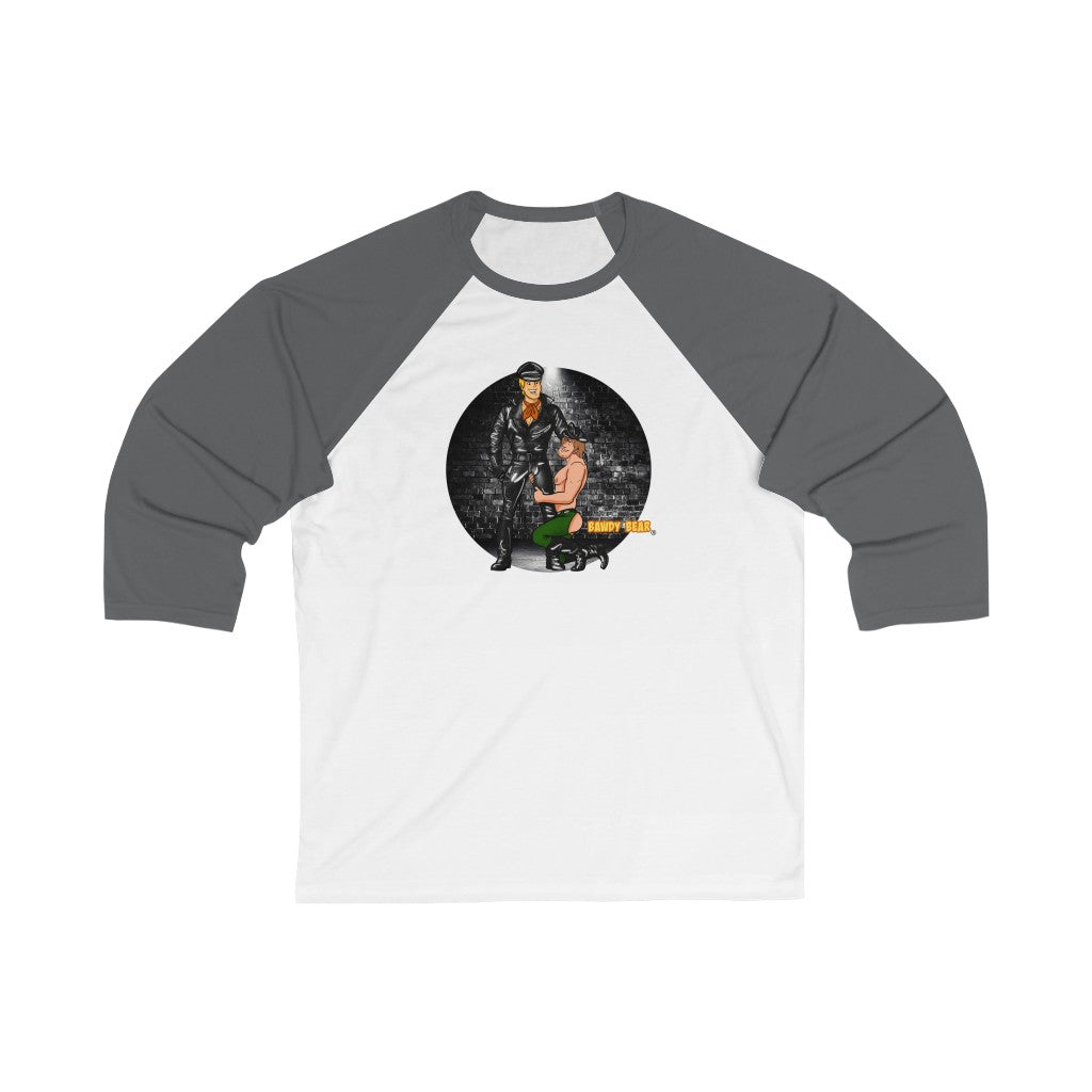 Shaggy & Fred Leather / Unisex 3/4 Sleeve Baseball Tee