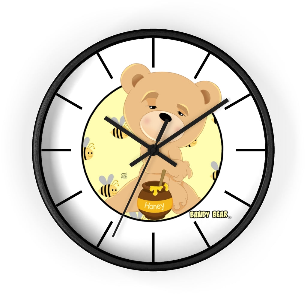 The Bawdy Bear "Buzzed" / Wall clock