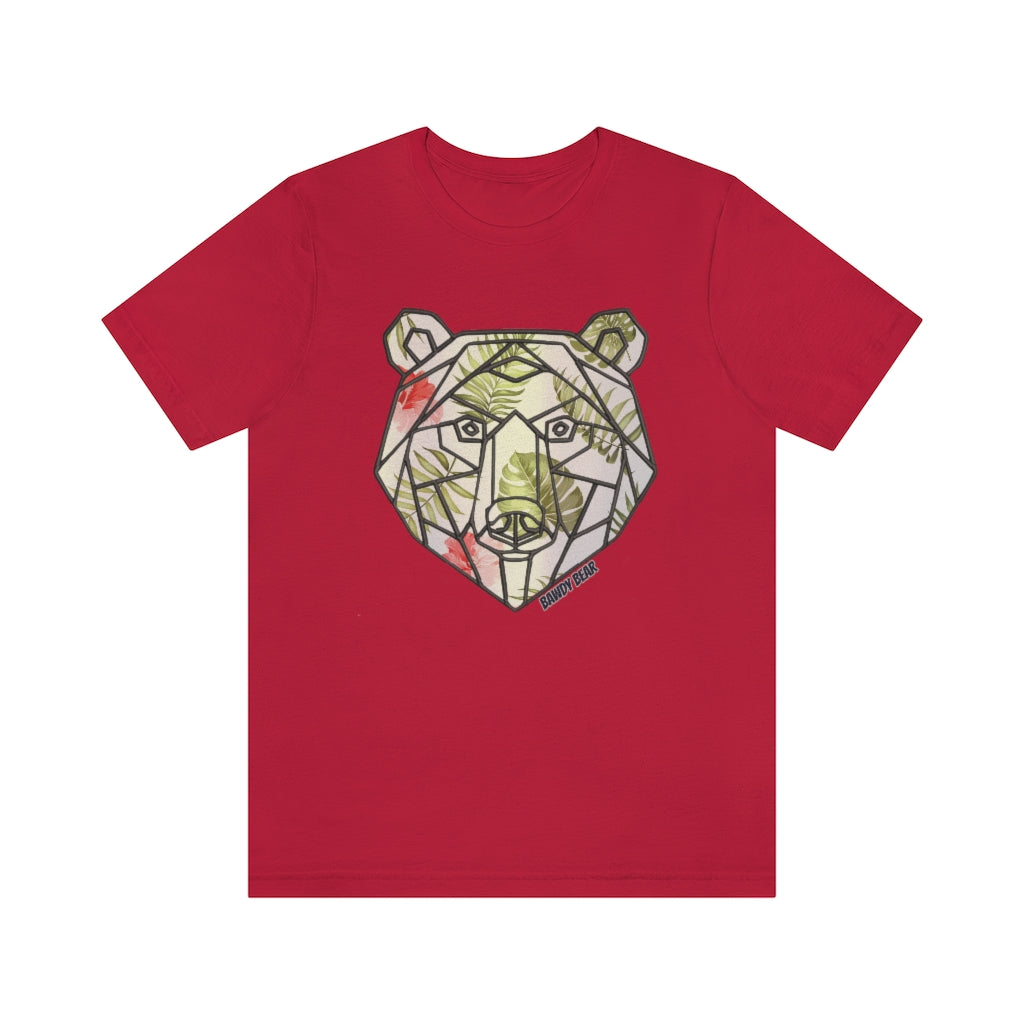 Tropical Bear / Unisex Jersey Short Sleeve Tee