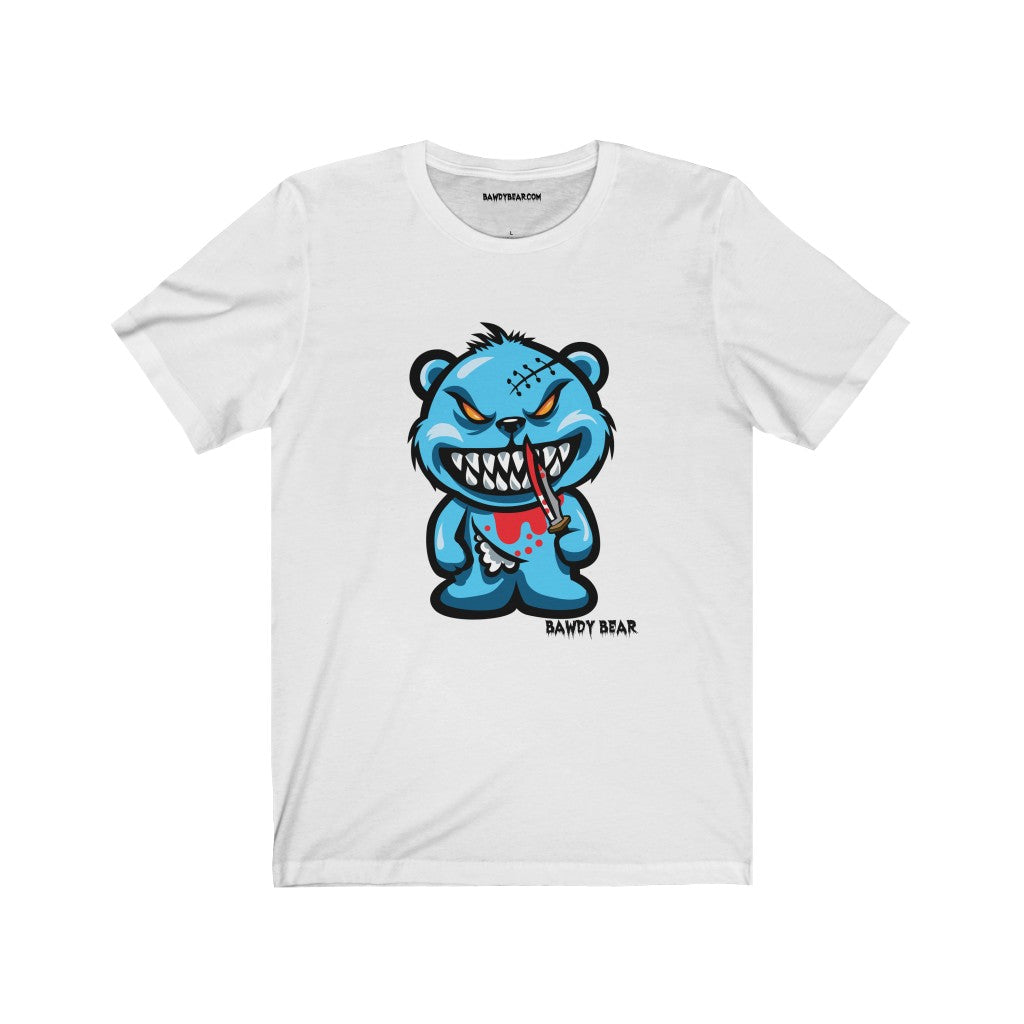 Spooky Bear Series "Chuckie Bear" / Unisex Jersey Short Sleeve Tee