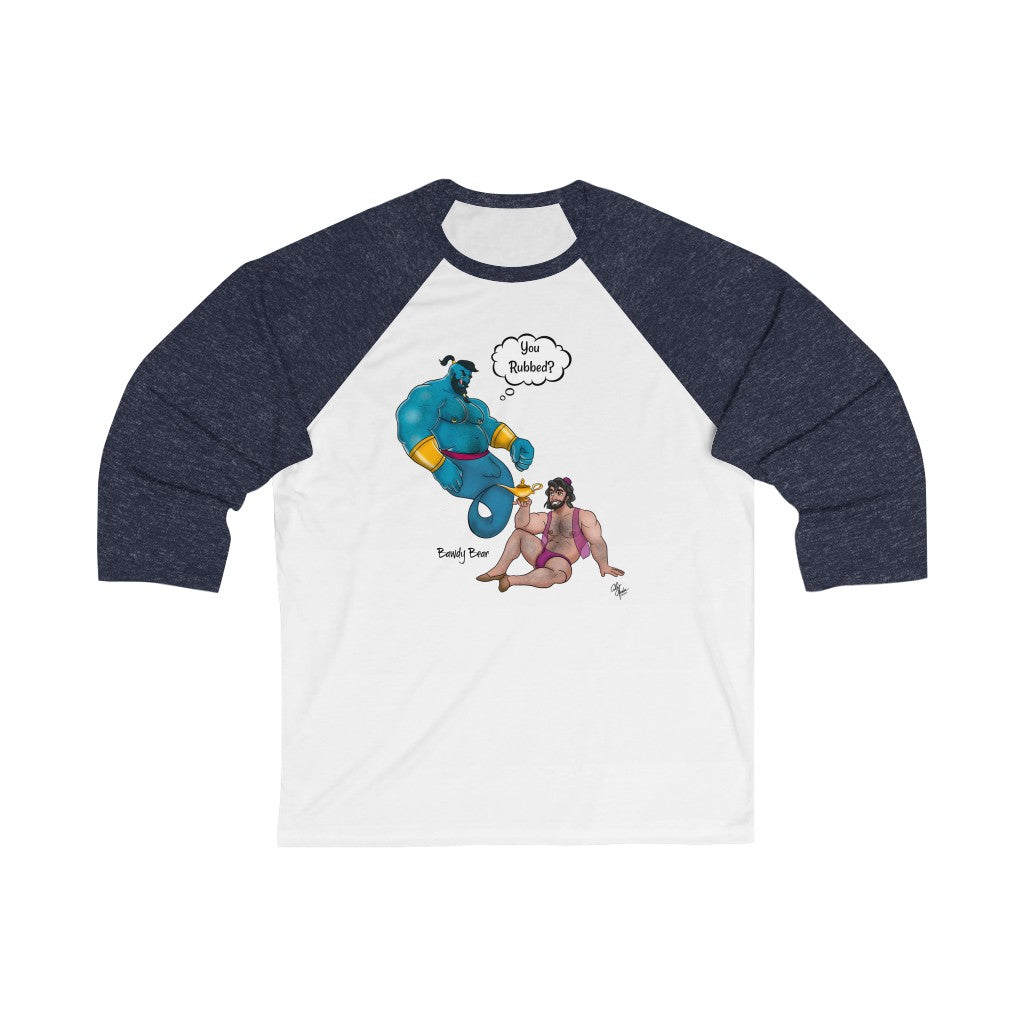 Rub One Out / Unisex 3/4 Sleeve Baseball Tee