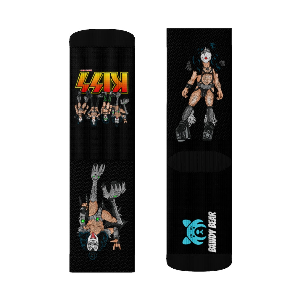 Bear Kiss / Sublimation Socks