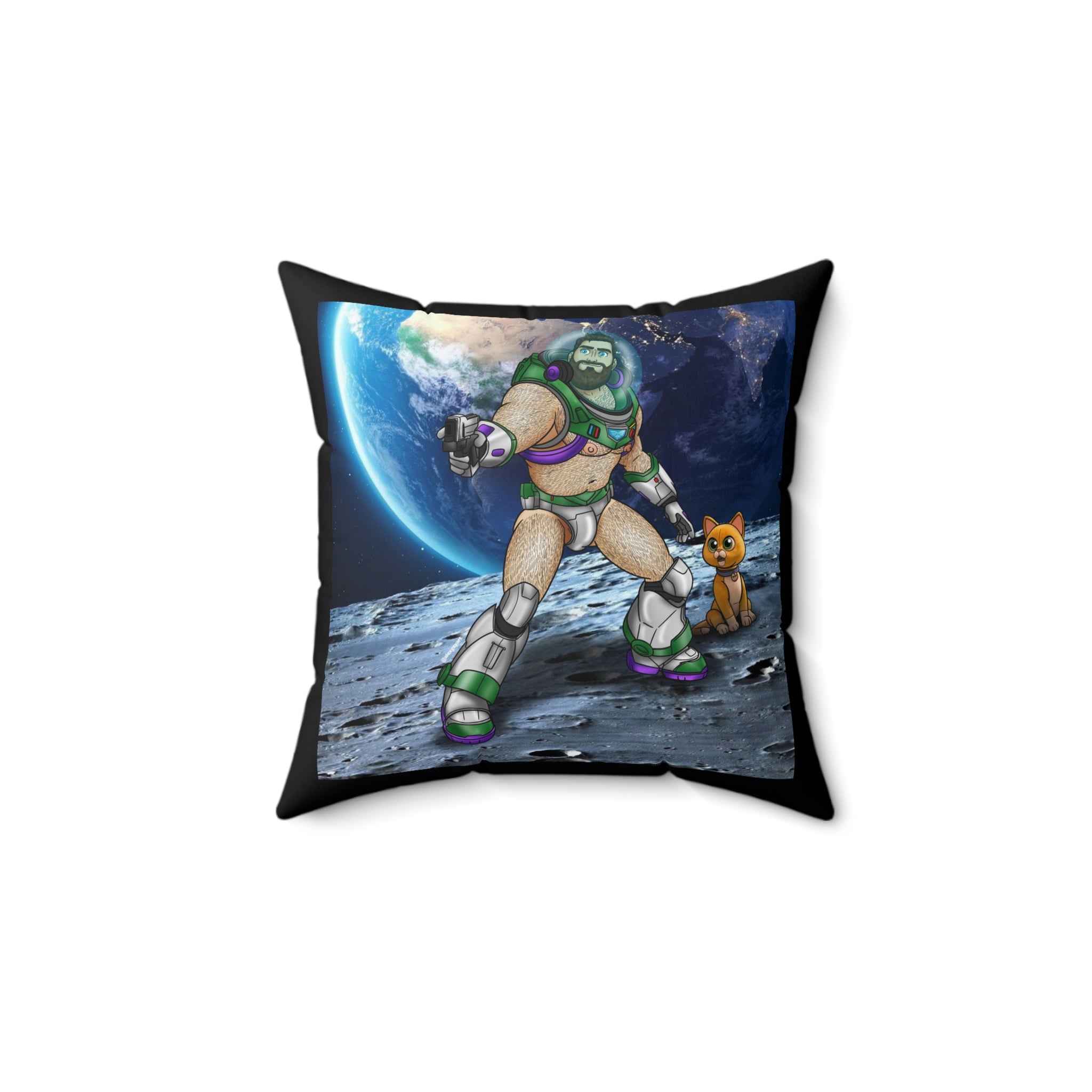 BUZZ / Spun Polyester Square Pillow