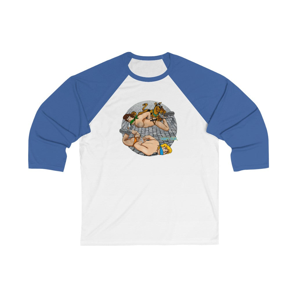 Scooby's Obedience Training / Unisex 3/4 Sleeve Baseball Tee