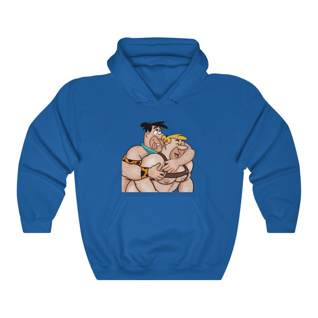 Fred & Barney Hug / Unisex Heavy Blend™ Hooded Sweatshirt