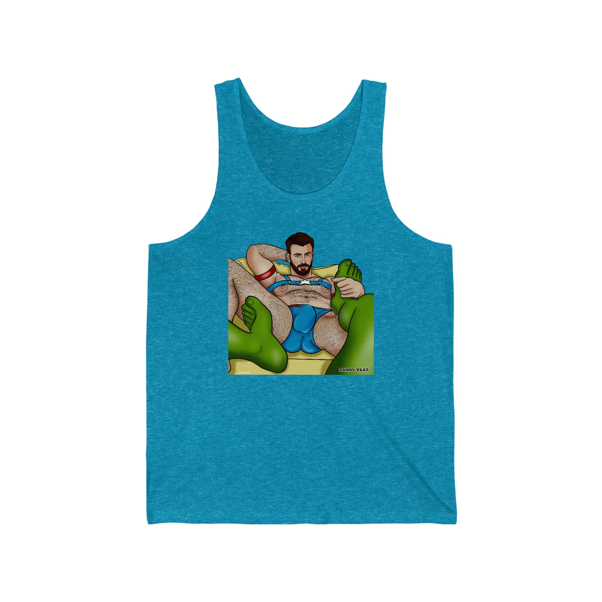 Captain Hulk / Unisex Jersey Tank