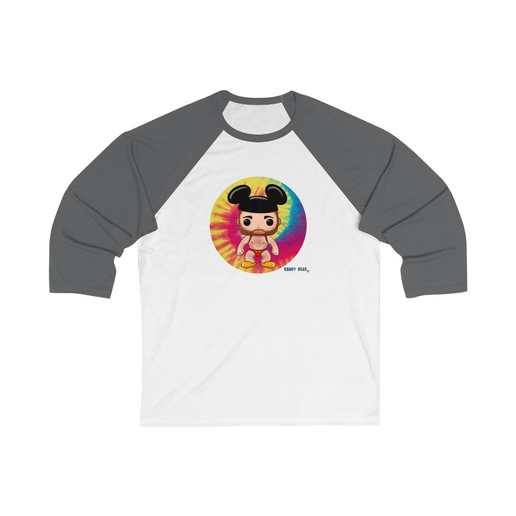 Funko Series "Mickey Bear" / Unisex 3/4 Sleeve Baseball Tee