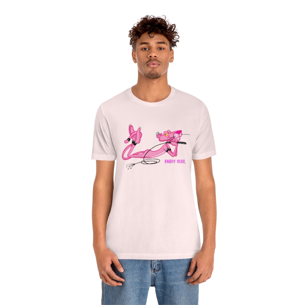 Pink Panther Harness / Unisex Jersey Short Sleeve Tee