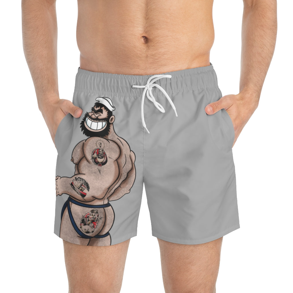 Bluto Smiling / Swim Trunks