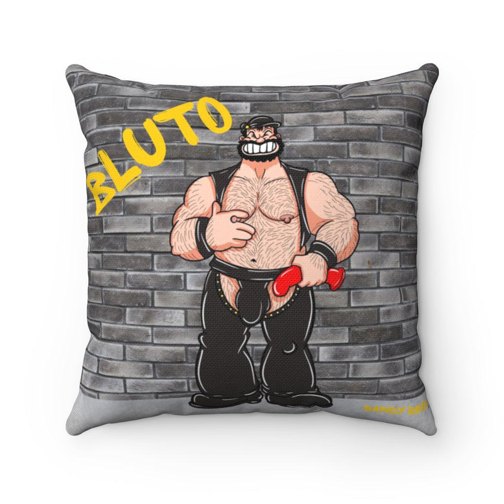 Bluto Tweaking / Spun Polyester Square Pillow