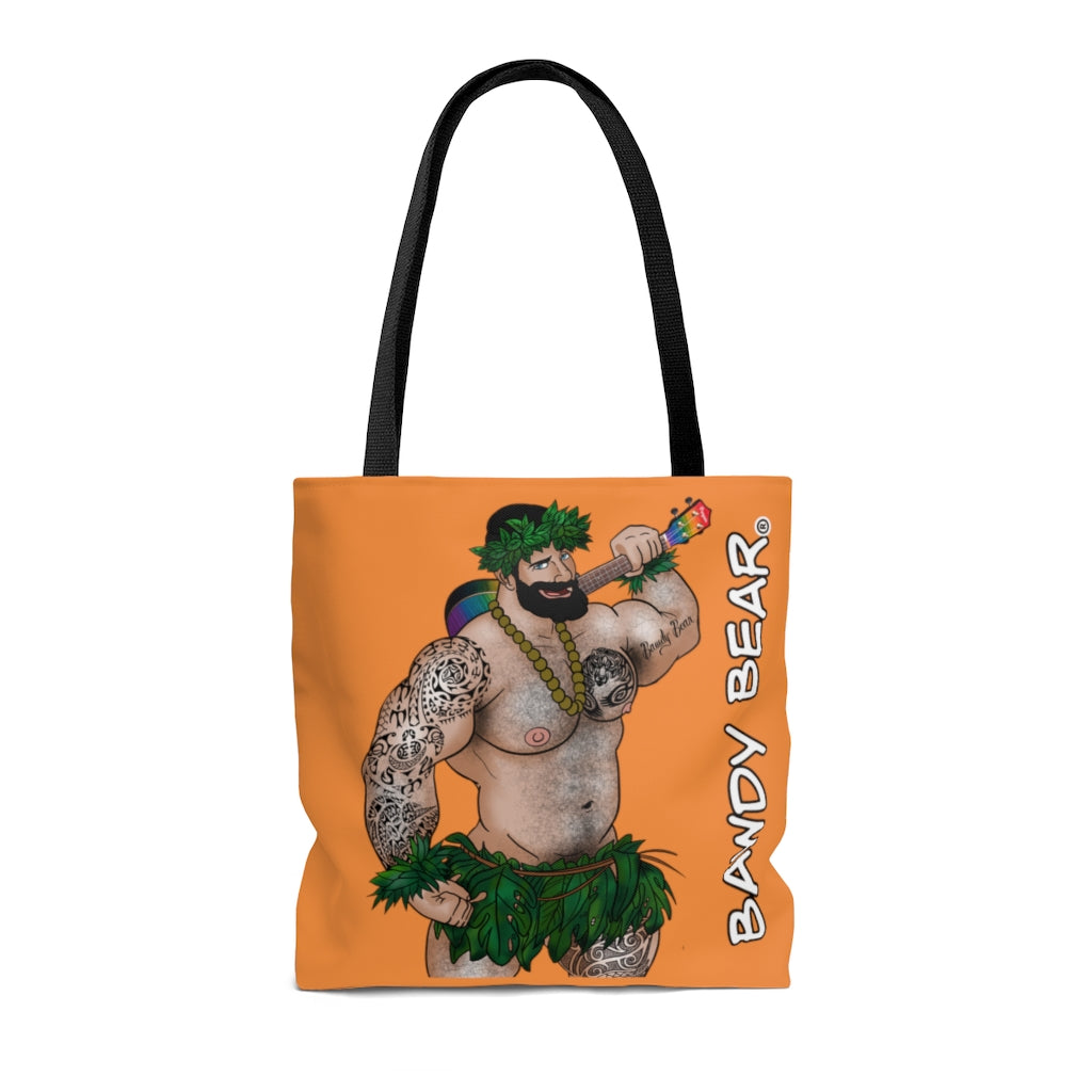 Hawaiian Bear / AOP Tote Bag