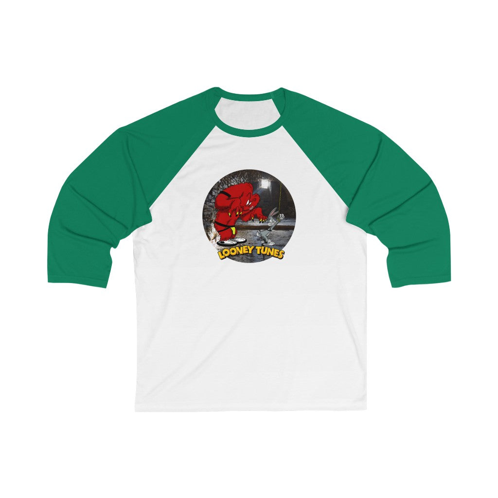 Monster & Bugs / Unisex 3/4 Sleeve Baseball Tee