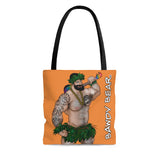 Hawaiian Bear / AOP Tote Bag