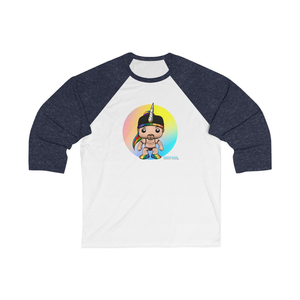 Funko Series "Uni-Bear" / Unisex 3/4 Sleeve Baseball Tee
