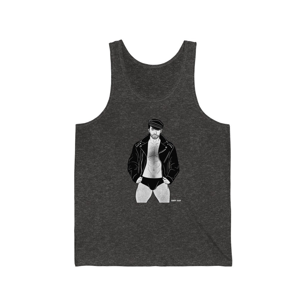 Lthr Man 2 Full Body / Unisex Jersey Tank