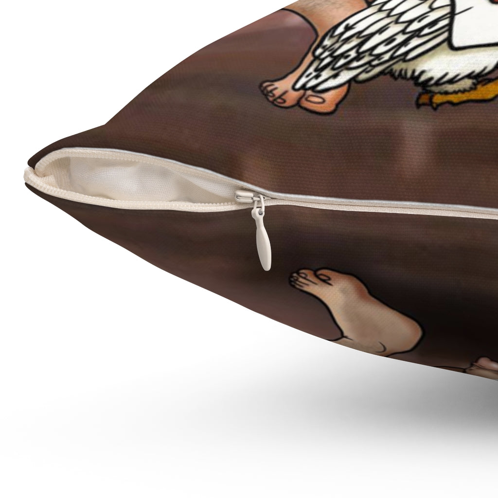 Nice & Naughty Harry P. / Spun Polyester Square Pillow