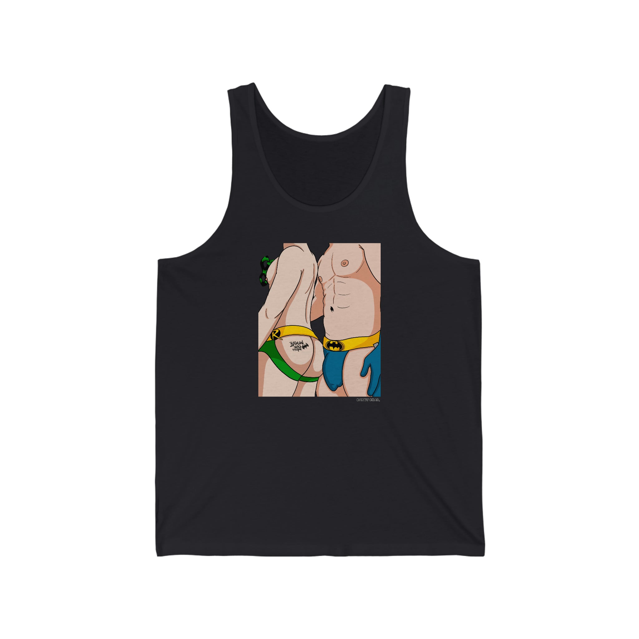 Batman Was Here / Unisex Jersey Tank