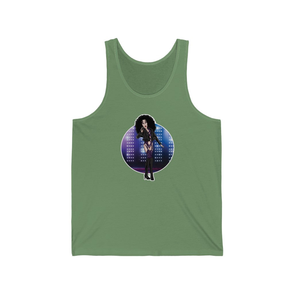Cher "Turn Back Time" / Unisex Jersey Tank