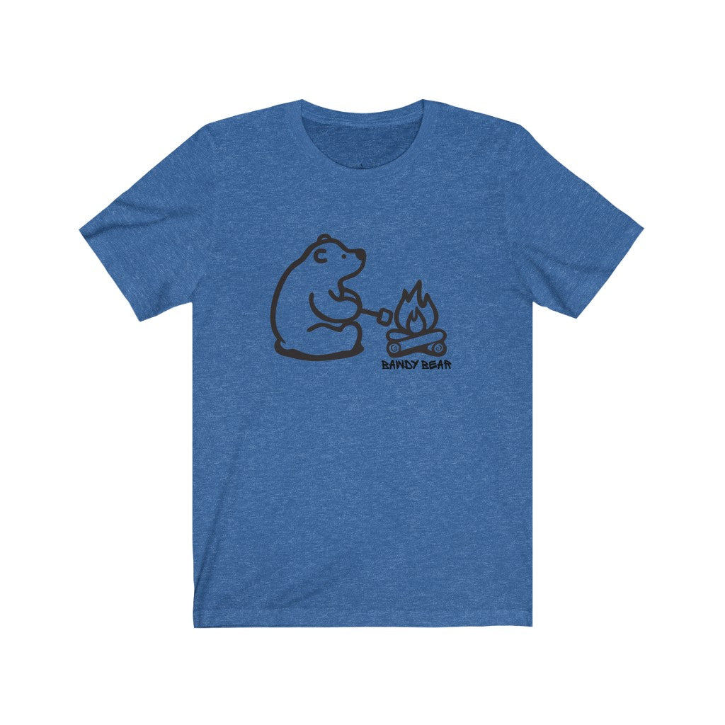 Camping Bear / Unisex Jersey Short Sleeve Tee